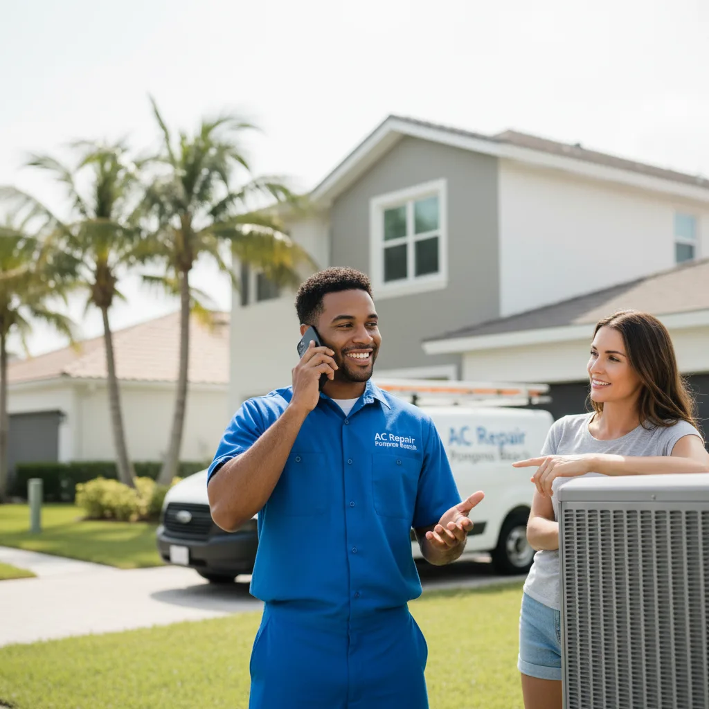 AC Repair Pompano Beach customer support in Lake Dallas